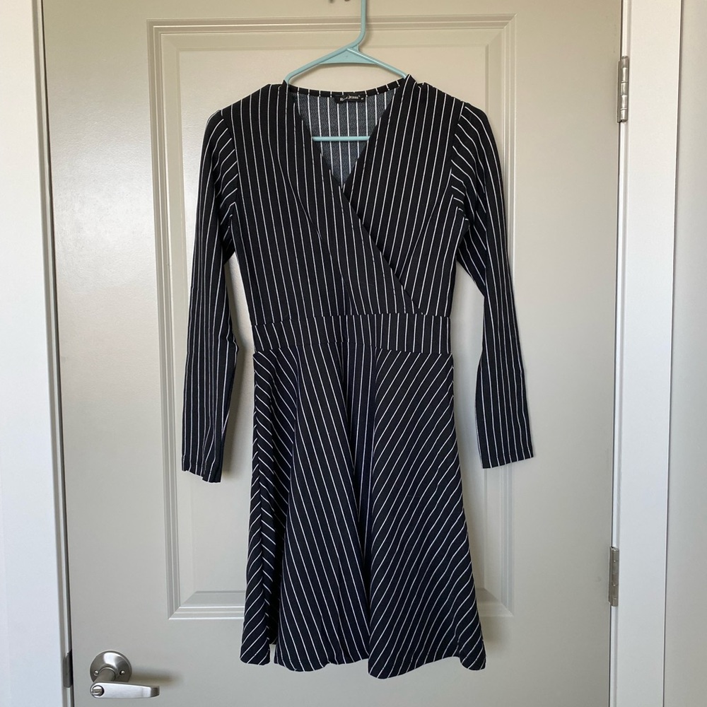 Pinstripe Dress